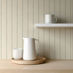 Soft Pinstripe Wallpaper