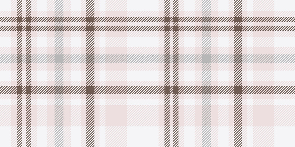 Blush Plaid Wallpaper