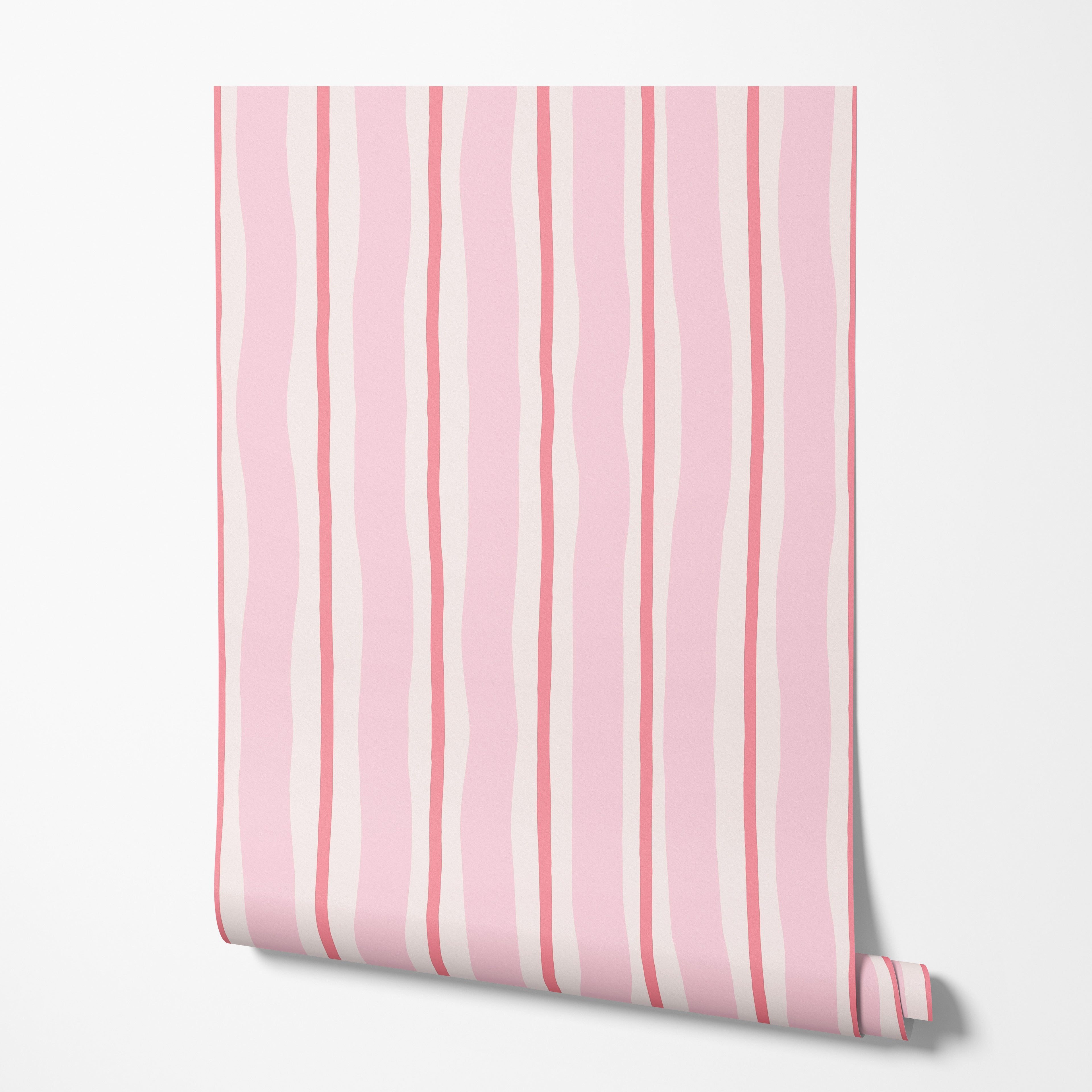 Wavy Stripe Wallpaper