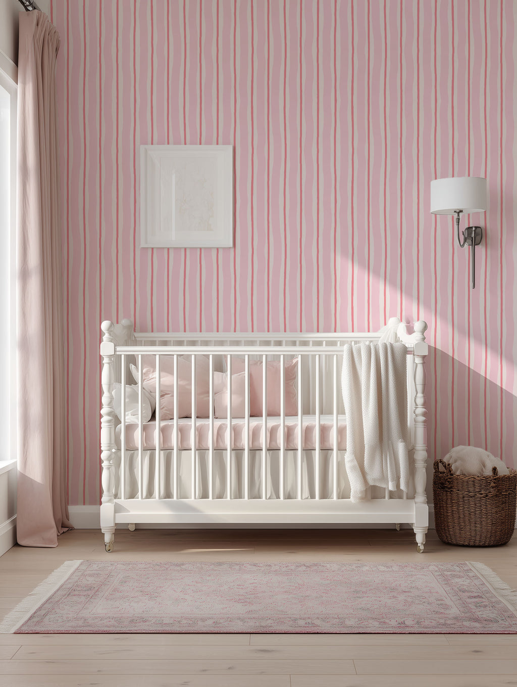 Wavy Stripe Wallpaper