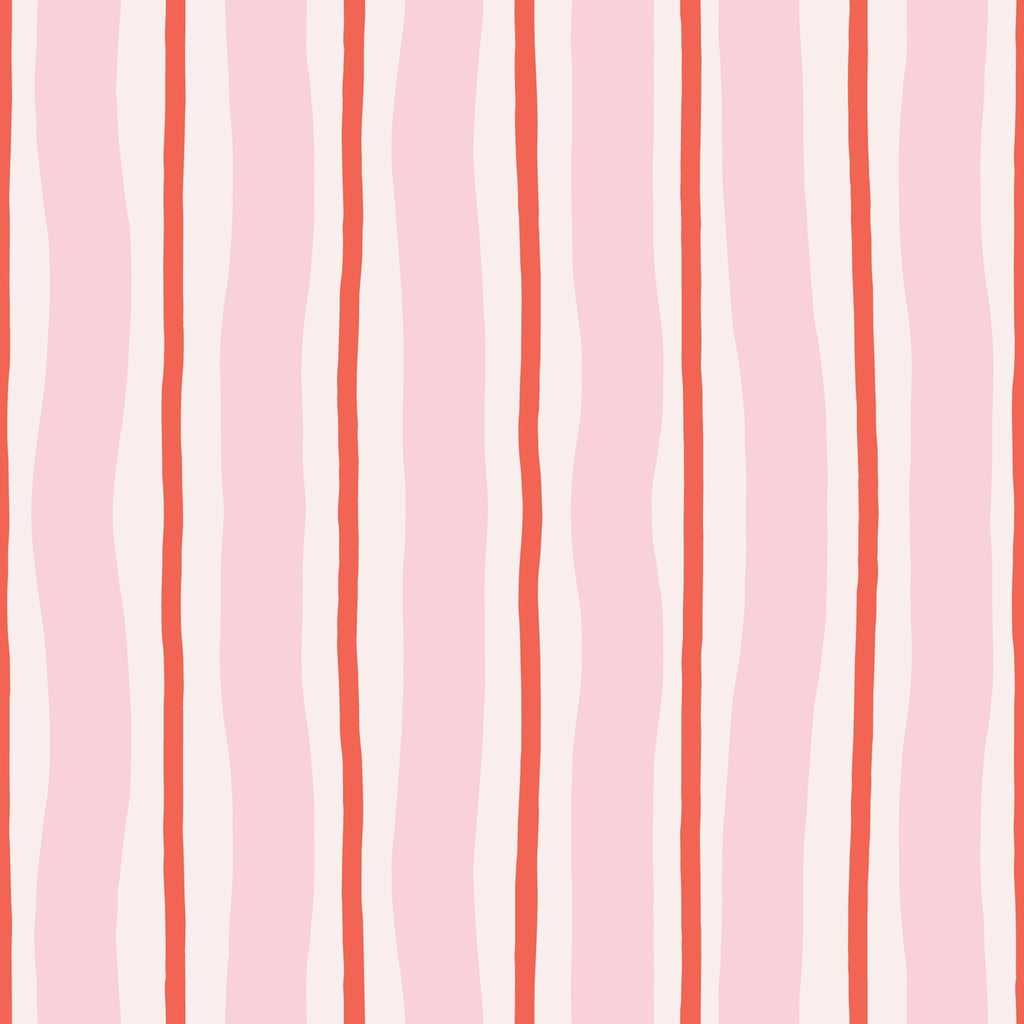Wavy Stripe Wallpaper