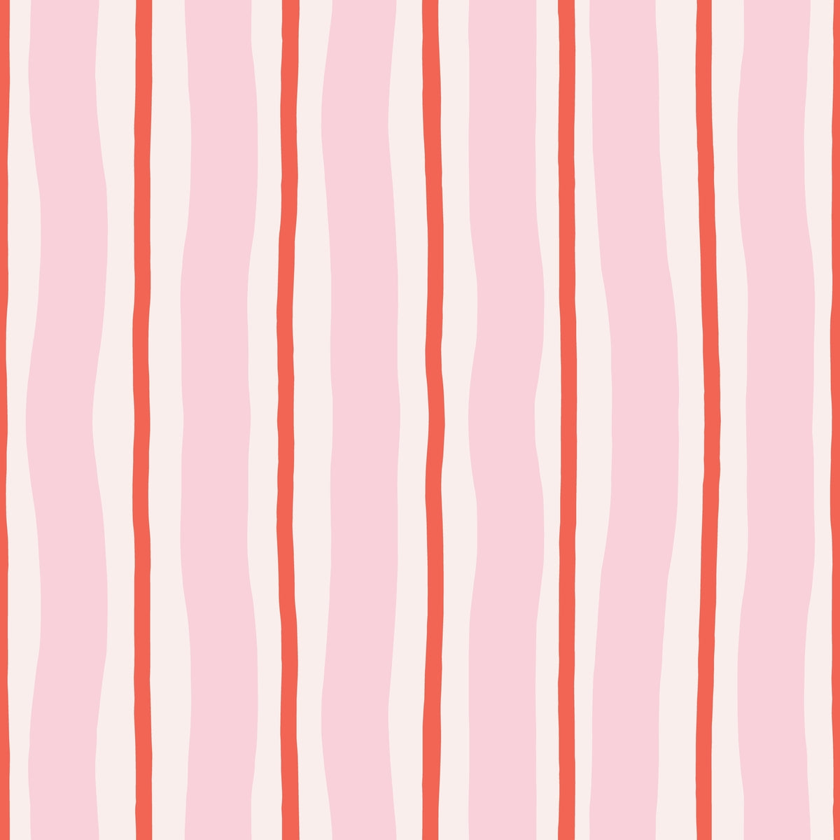 Wavy Stripe Wallpaper