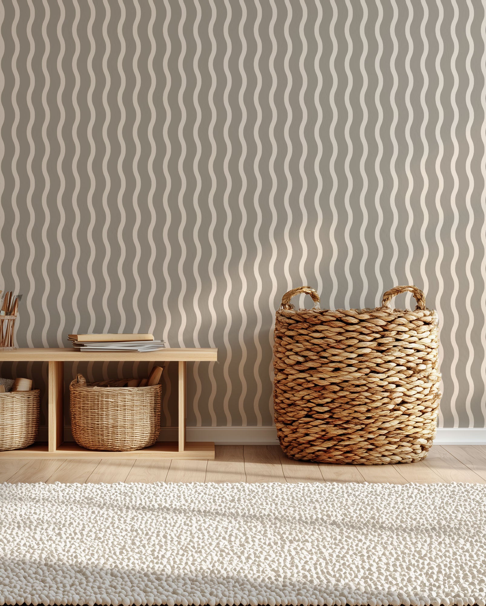 Stone Wave Wallpaper