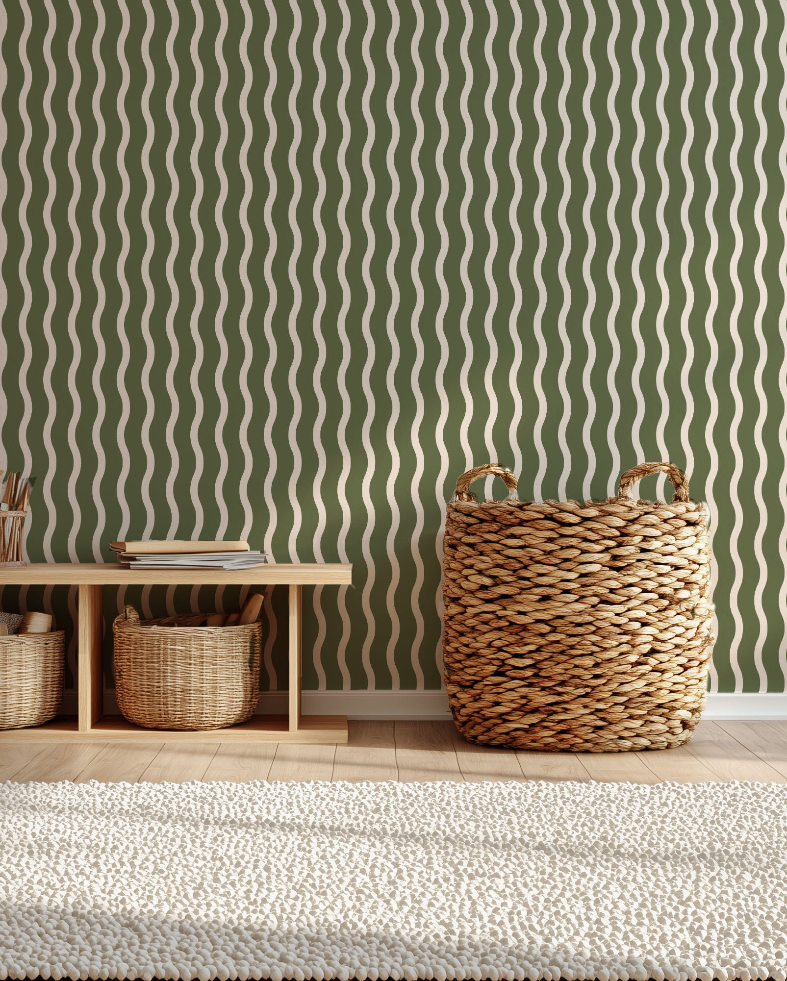 Forest Wave Wallpaper