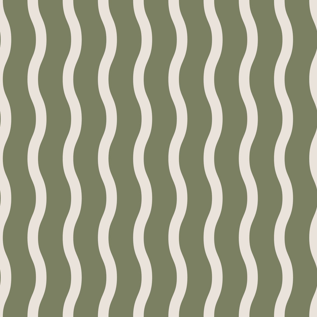 Olive Wave Wallpaper