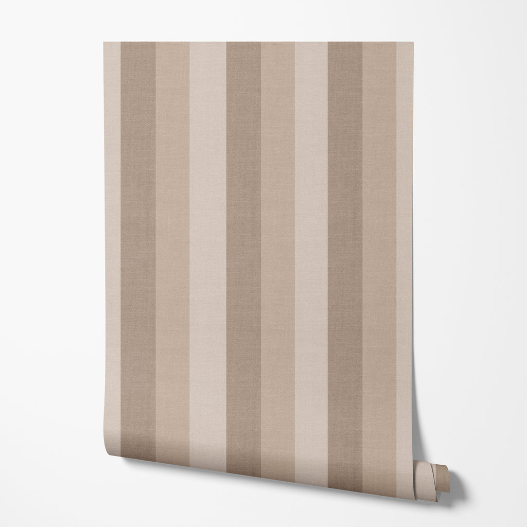 Neutral Stripe Wallpaper