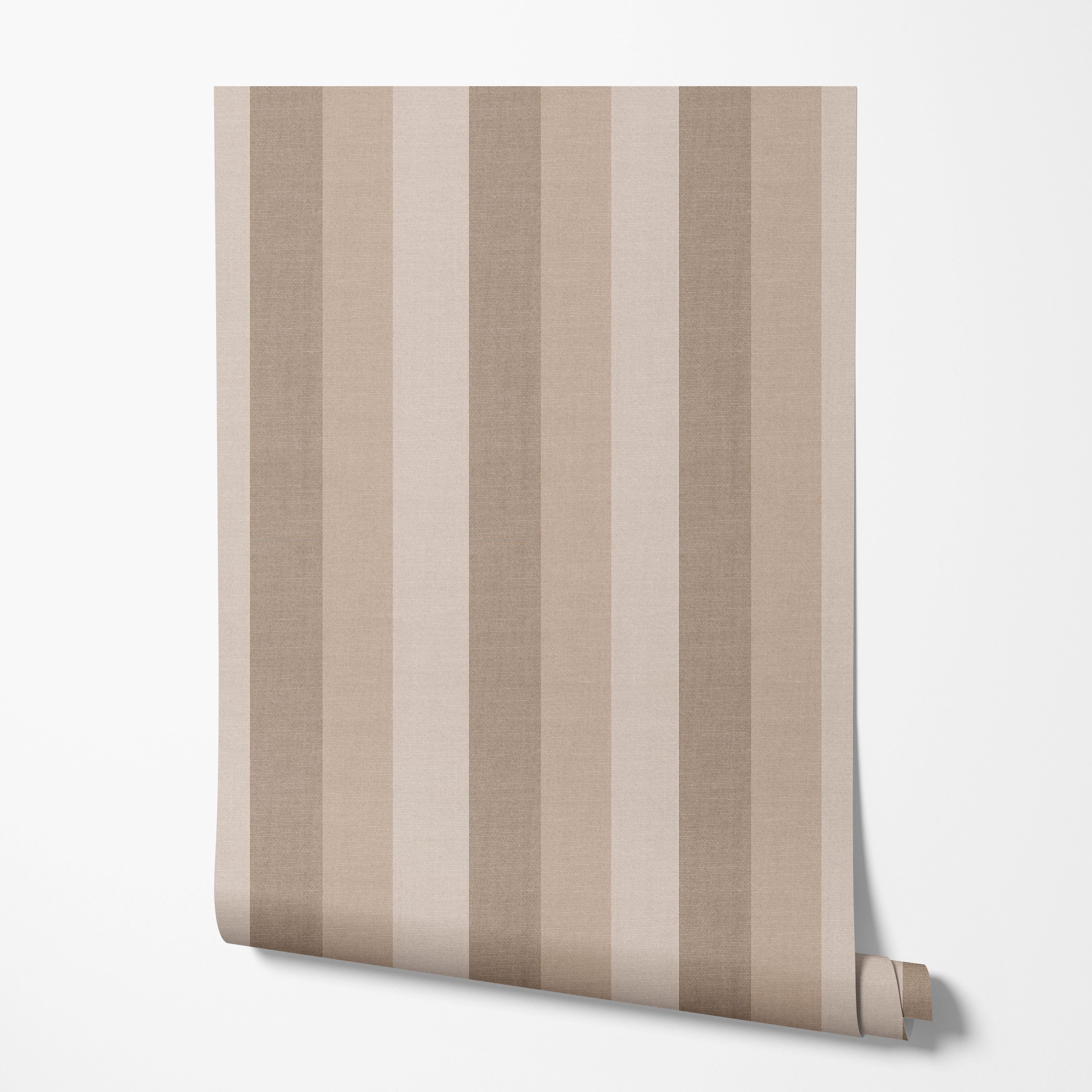 Neutral Stripe Wallpaper