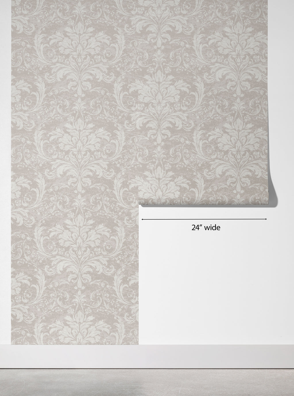 Vintage Damask Wallpaper