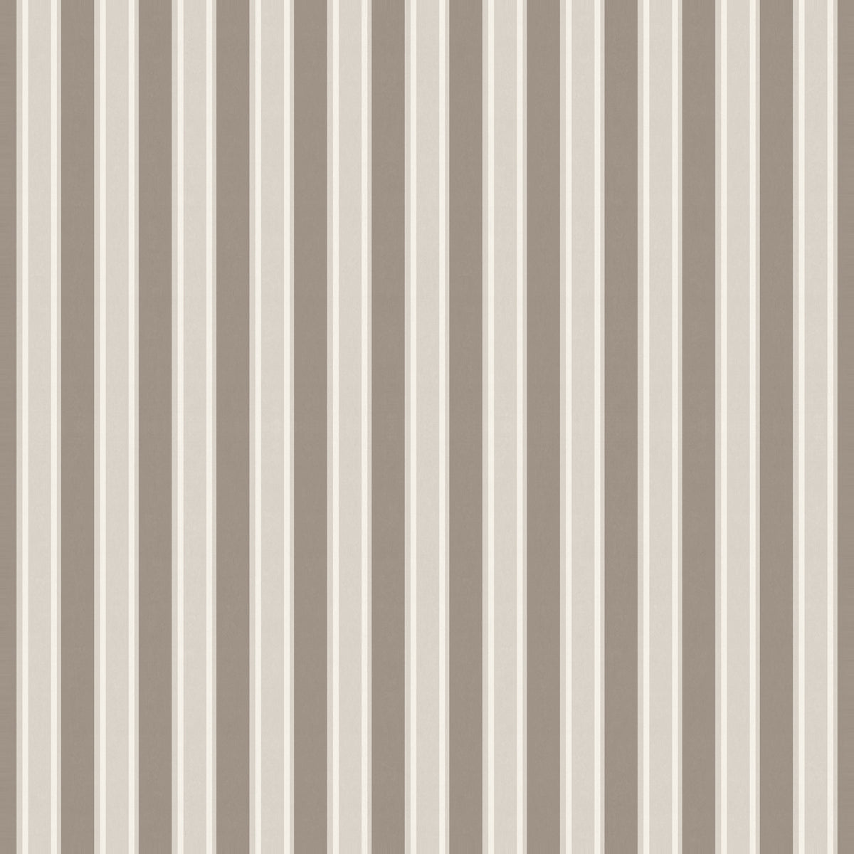 Mushroom Taupe large-scale stripe wallpaper flat pattern