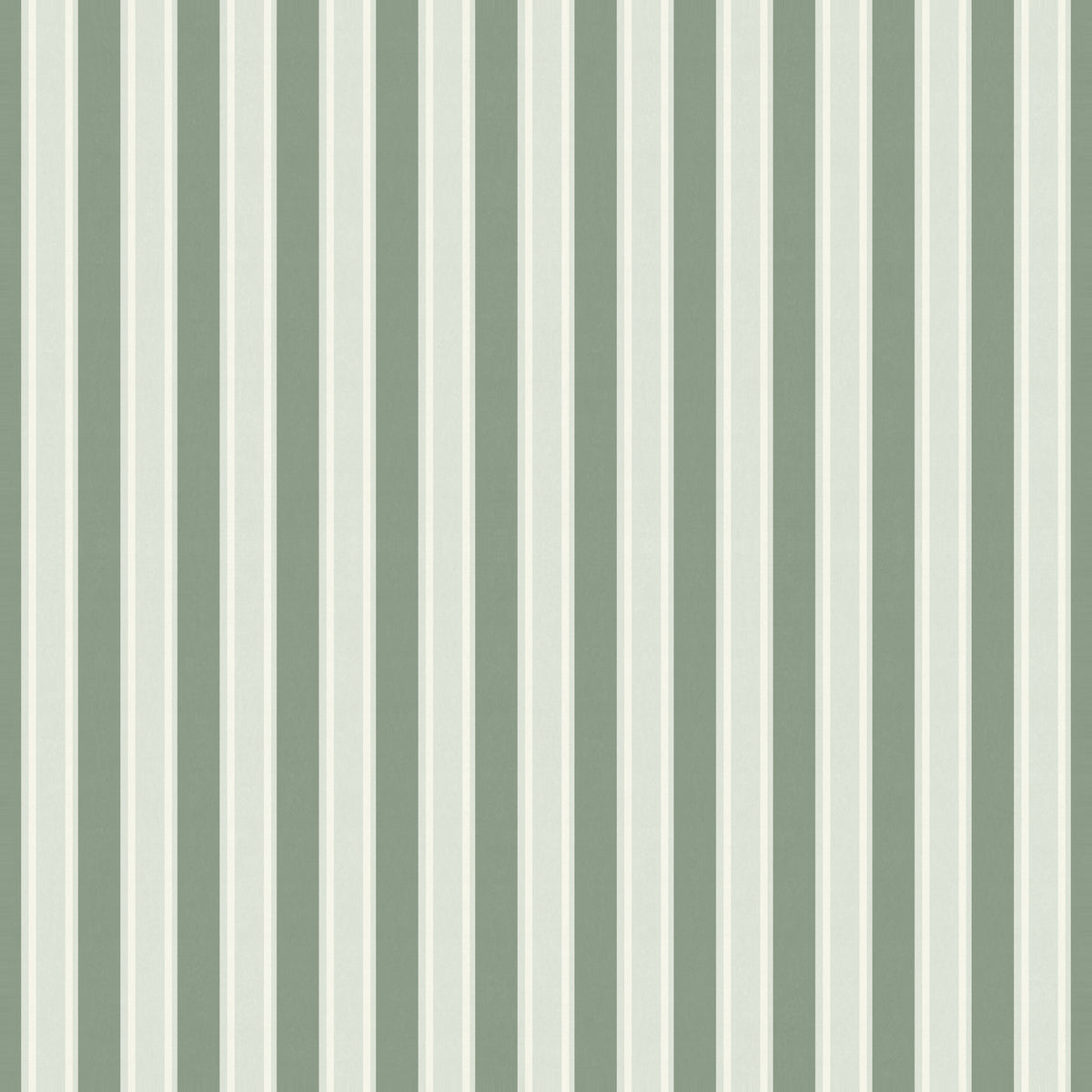 Soft Sage large-scale stripe wallpaper flat pattern
