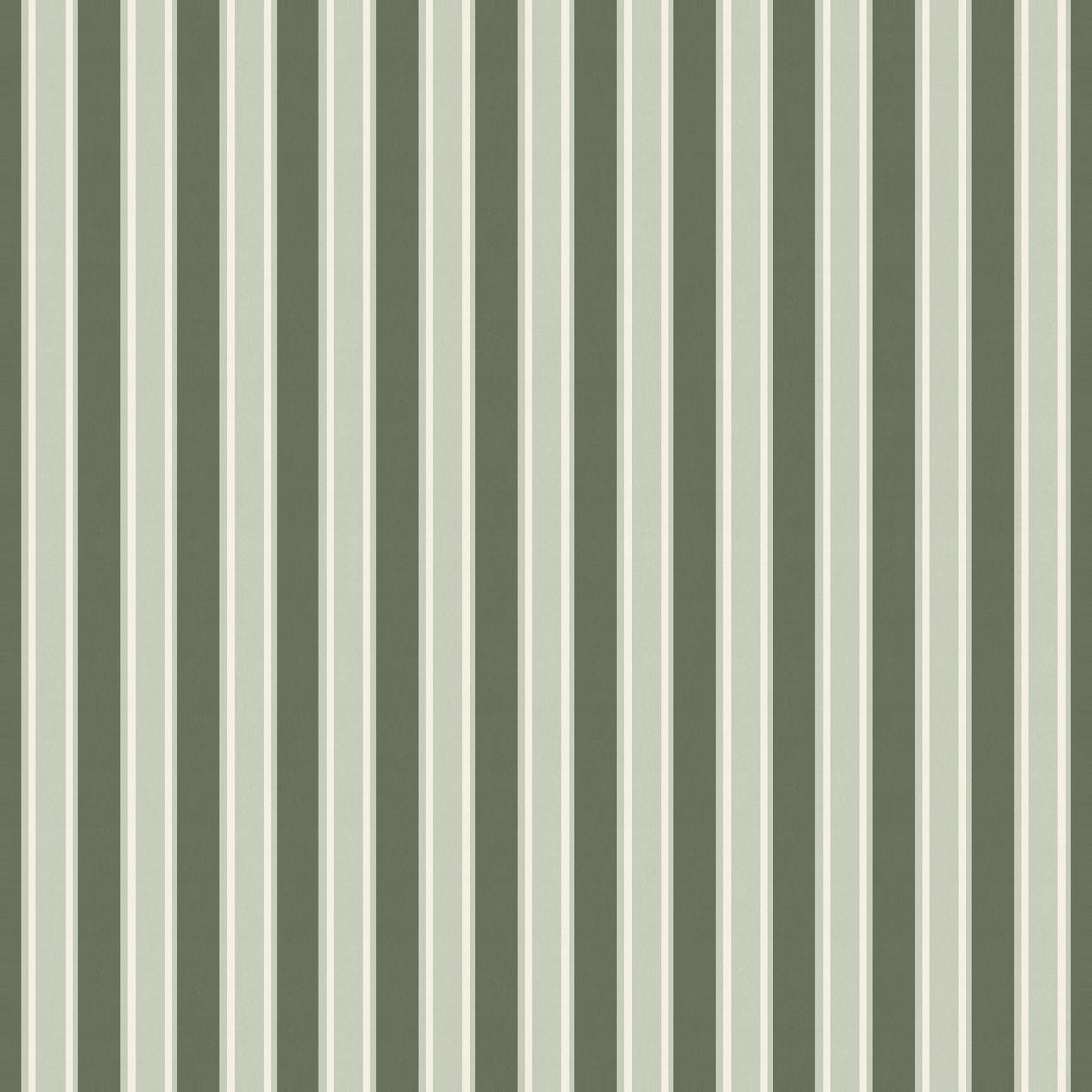 Smoked Olive large-scale stripe wallpaper flat pattern