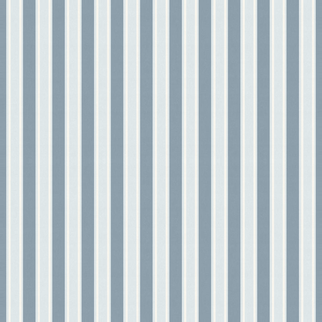 Mist Blue large-scale stripe wallpaper flat pattern