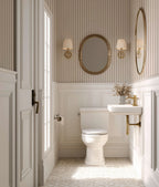 Fine Beige Stripe Wallpaper
