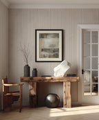 Fine Beige Stripe Wallpaper