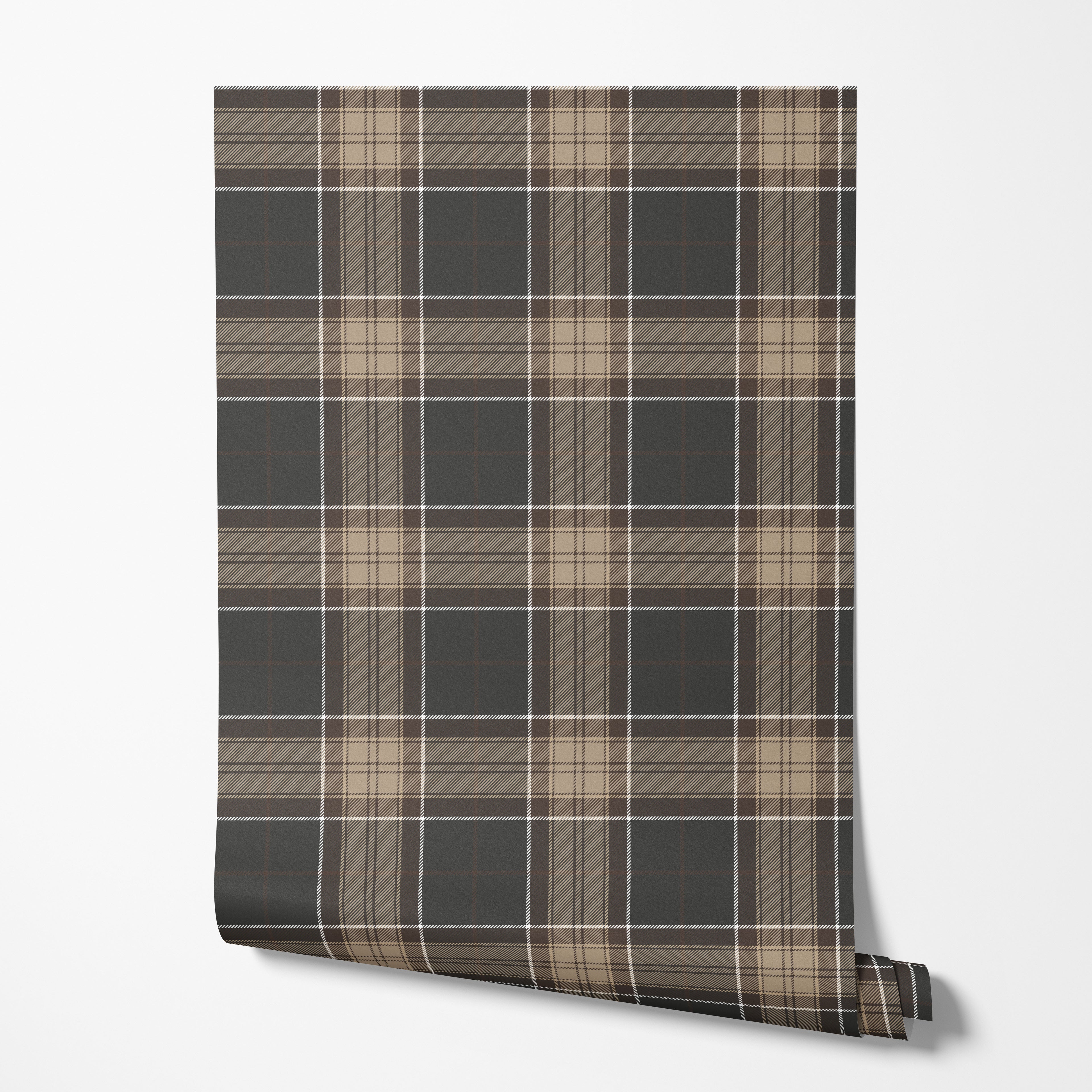 Heritage Plaid Wallpaper