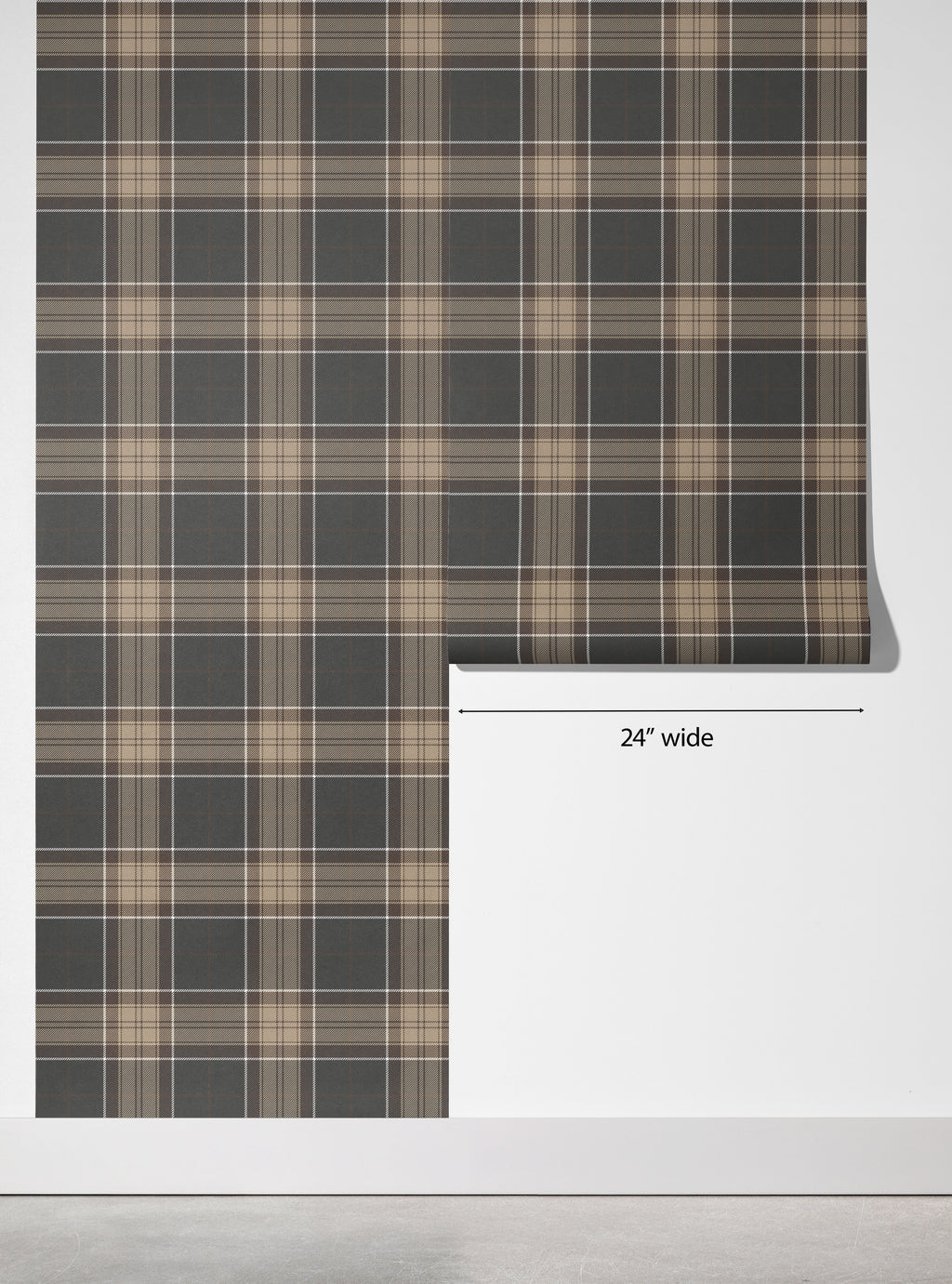 Heritage Plaid Wallpaper
