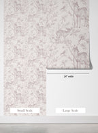 Nursery Toile Wallpaper