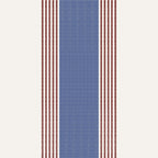 Wide Blue Stripe Wallpaper