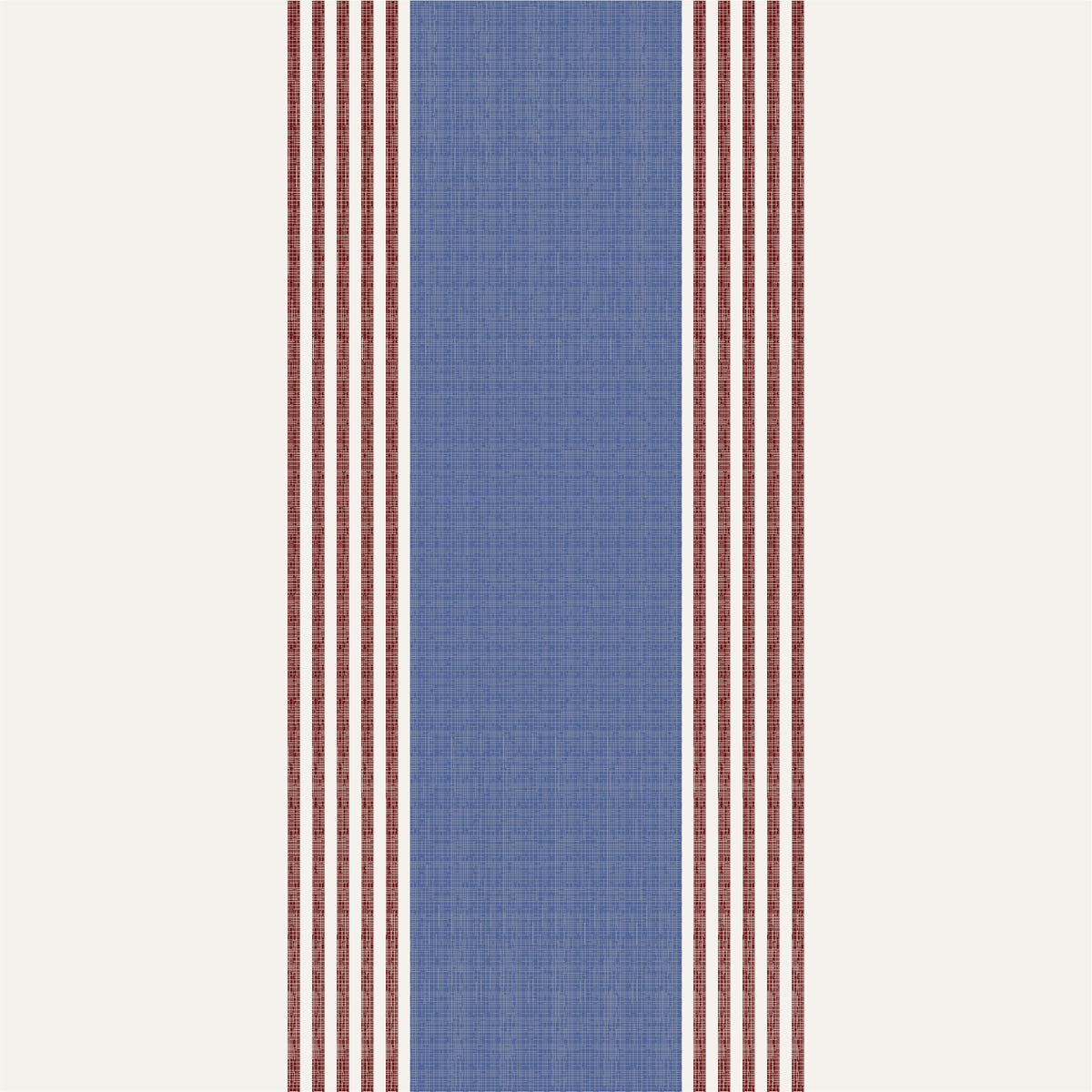 Wide Blue Stripe Wallpaper
