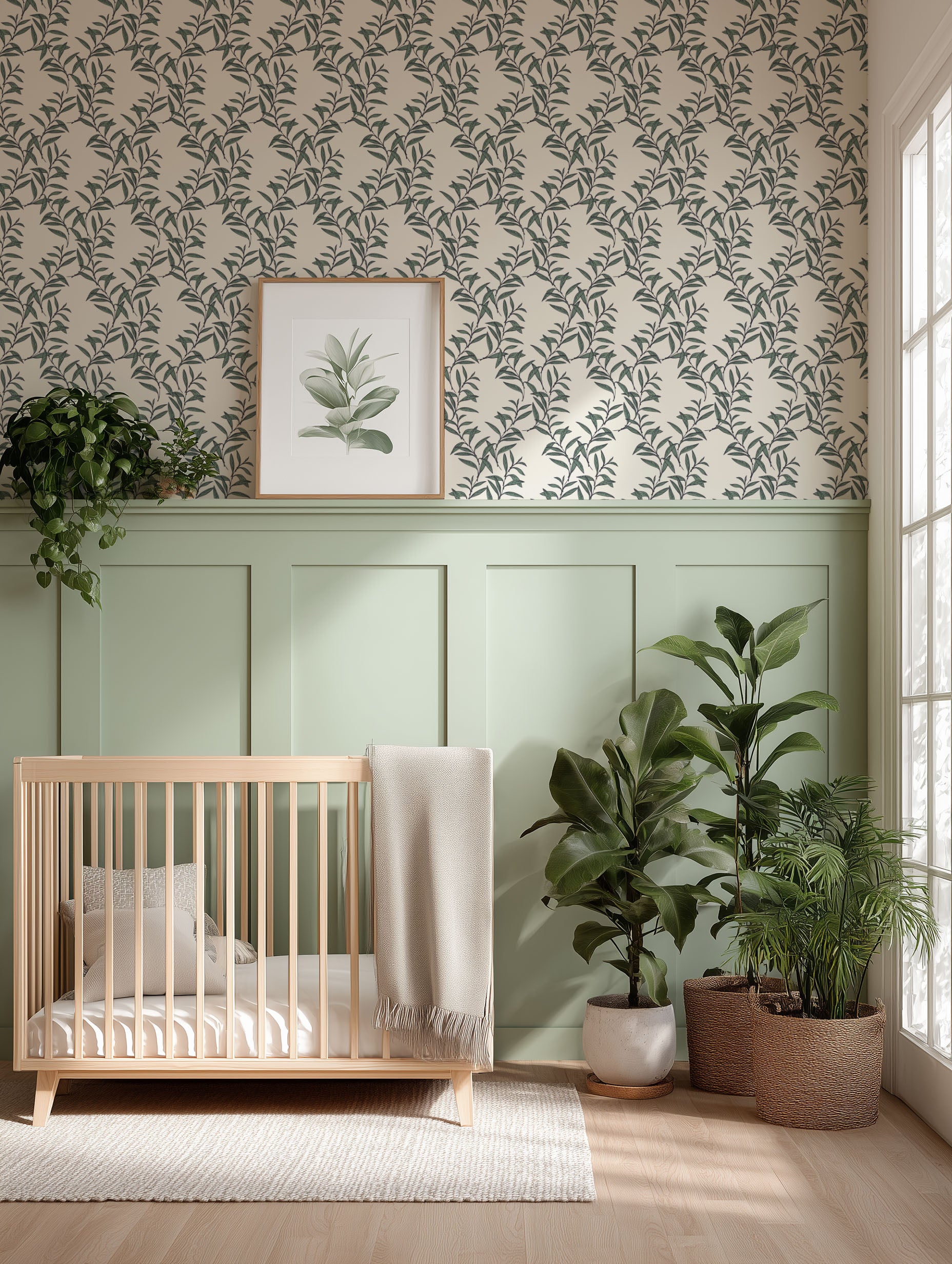 Trailing Vines Wallpaper