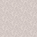 Taupe Scroll Wallpaper