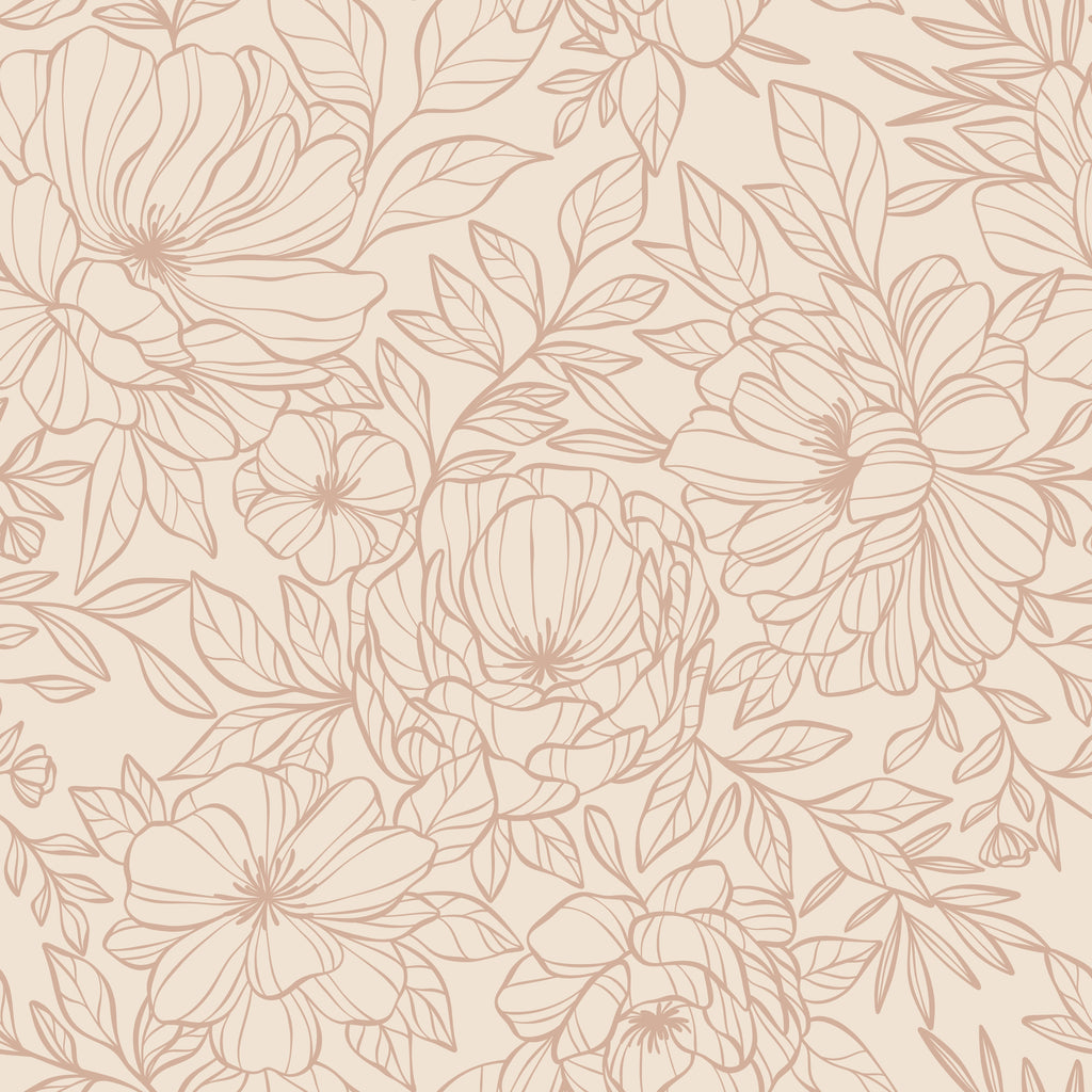 Botanical Bloom Wallpaper