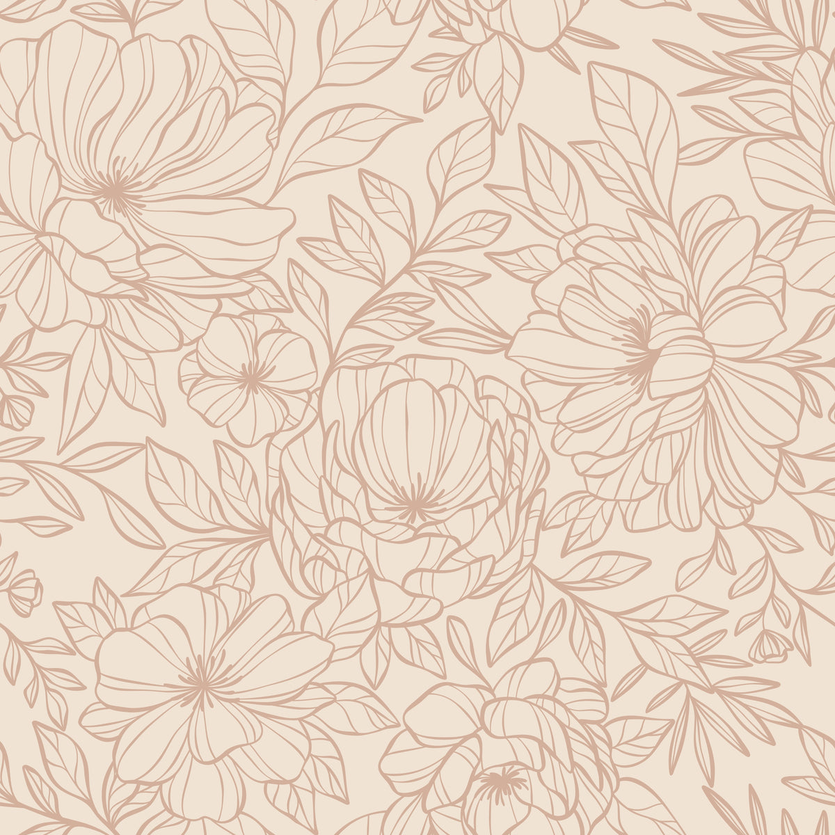 Botanical Bloom Wallpaper