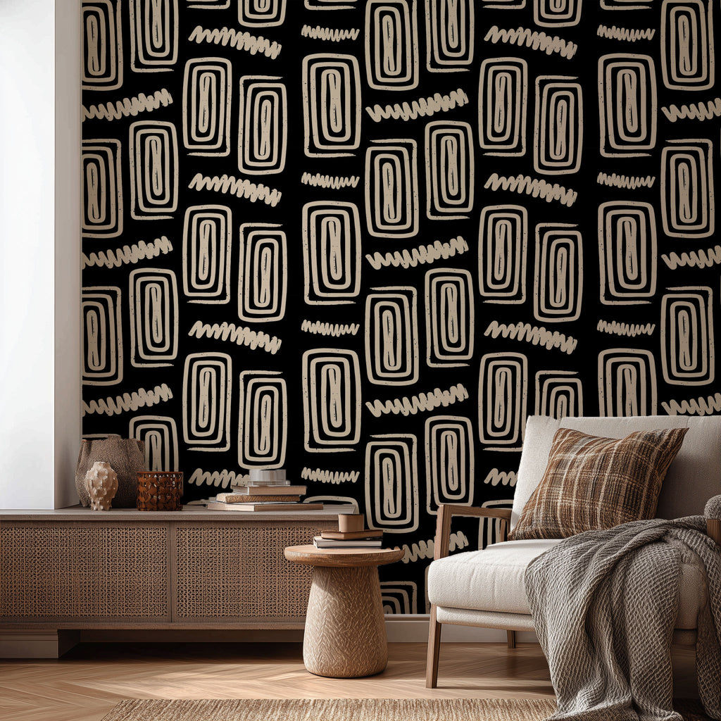 Abstract Maze Wallpaper