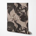 Vintage Dark Botanica Wallpaper