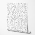 Delicate Floral Wallpaper