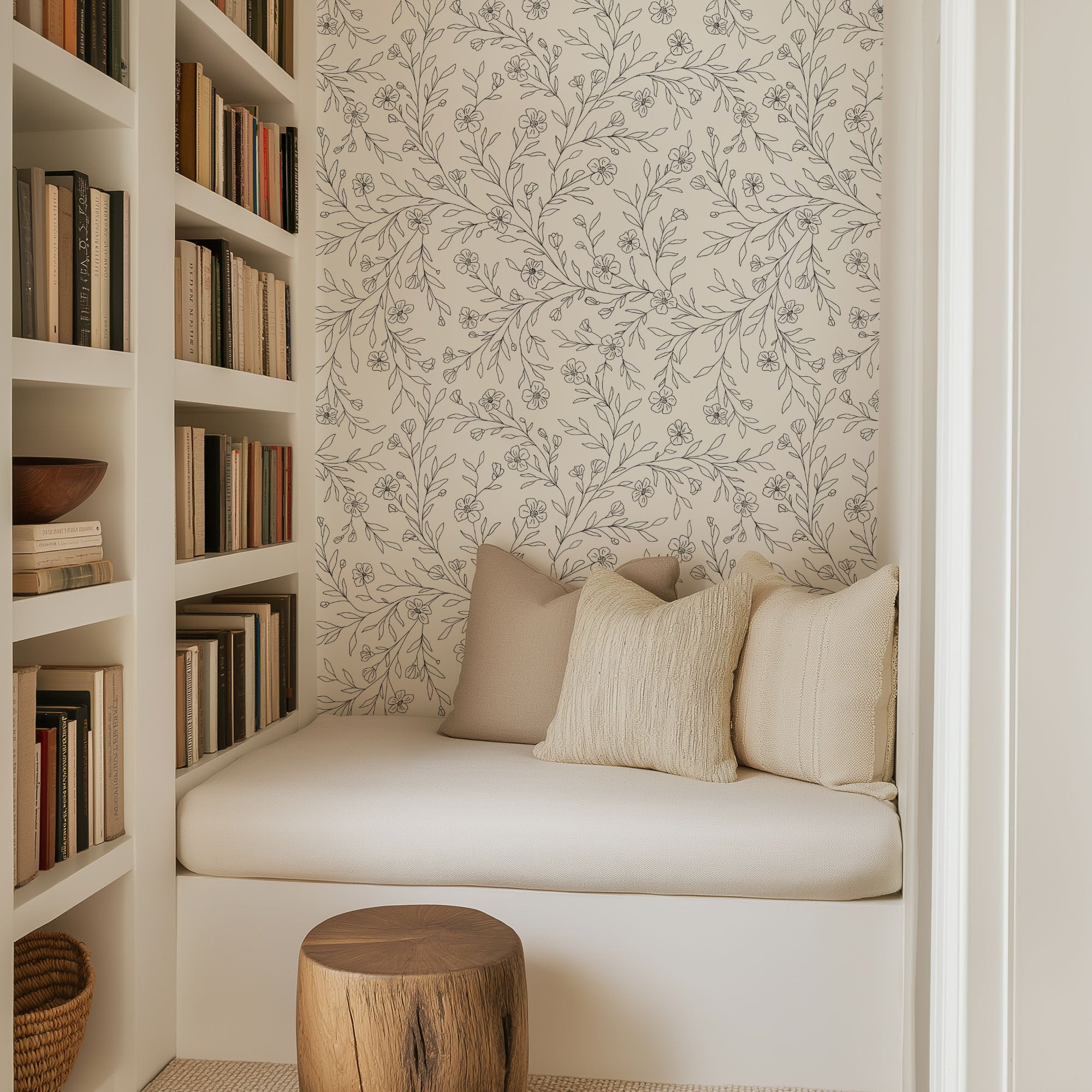 Delicate Floral Wallpaper