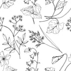 Botanical Sketch Wallpaper