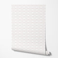 Daisy Stripes Wallpaper