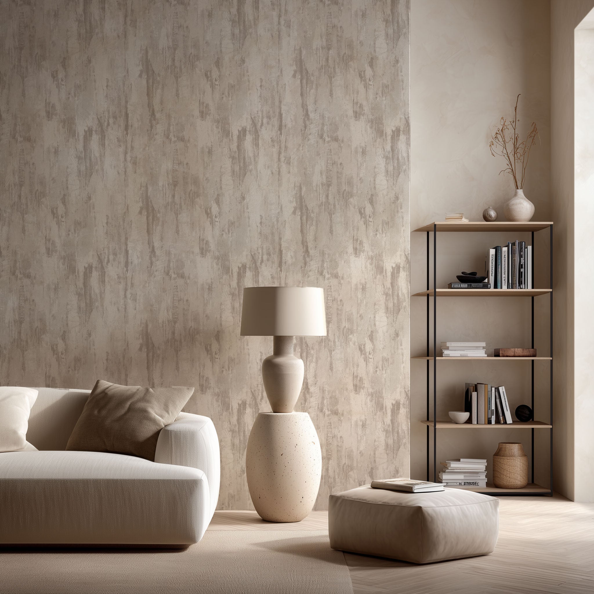 Textured Stucco Wallpaper