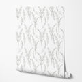 Lavender Etching Wallpaper