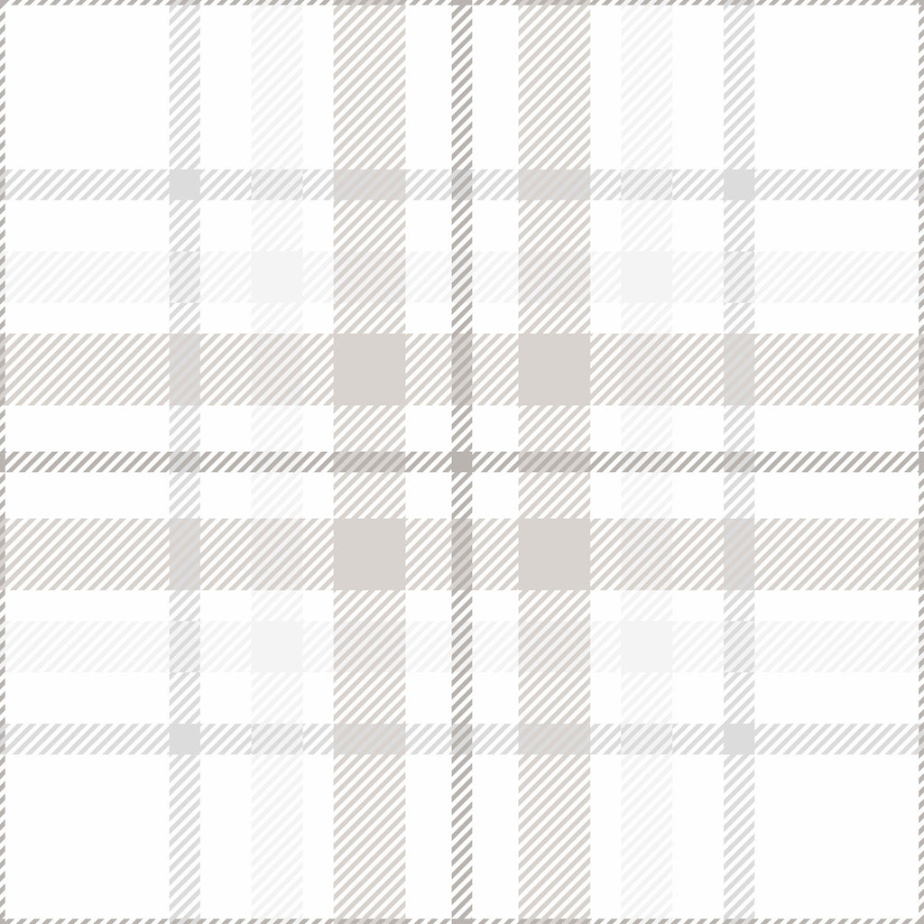 Beige Tartan Wallpaper