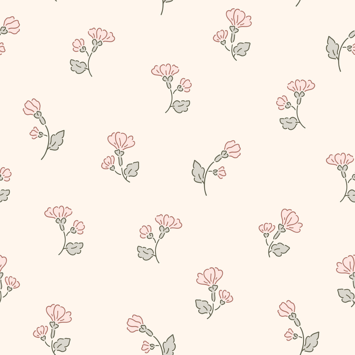 calantha wallpaper, premium peel & stick, sample 12 inchesx12 inches, pink; floral, wallpaper decor