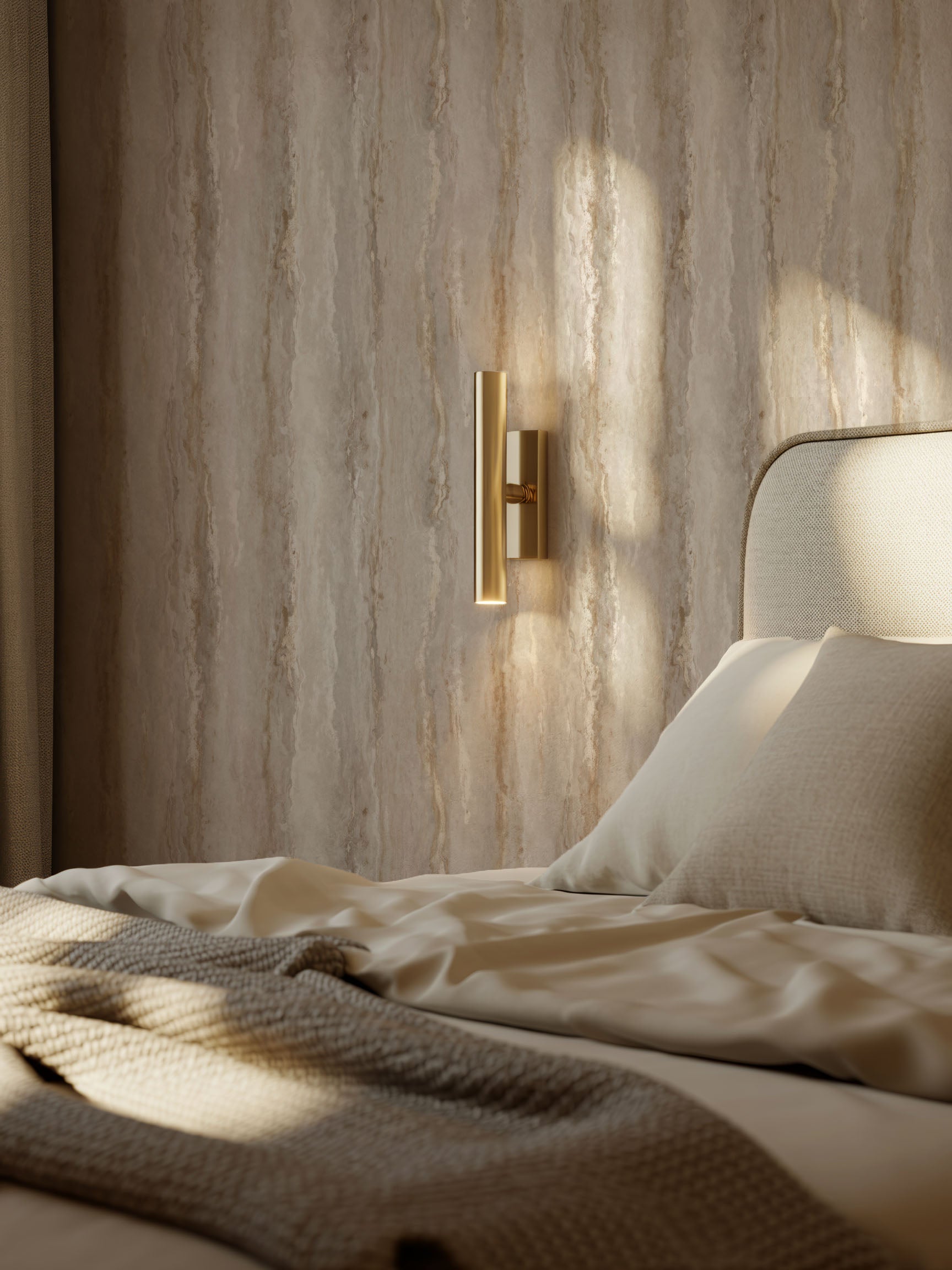 Neutral Gold Marble Wallpaper