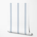 Coastal Pinstripe Wallpaper