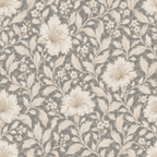 Taupe Toile Wallpaper