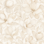 Alabaster Magnolia Wallpaper
