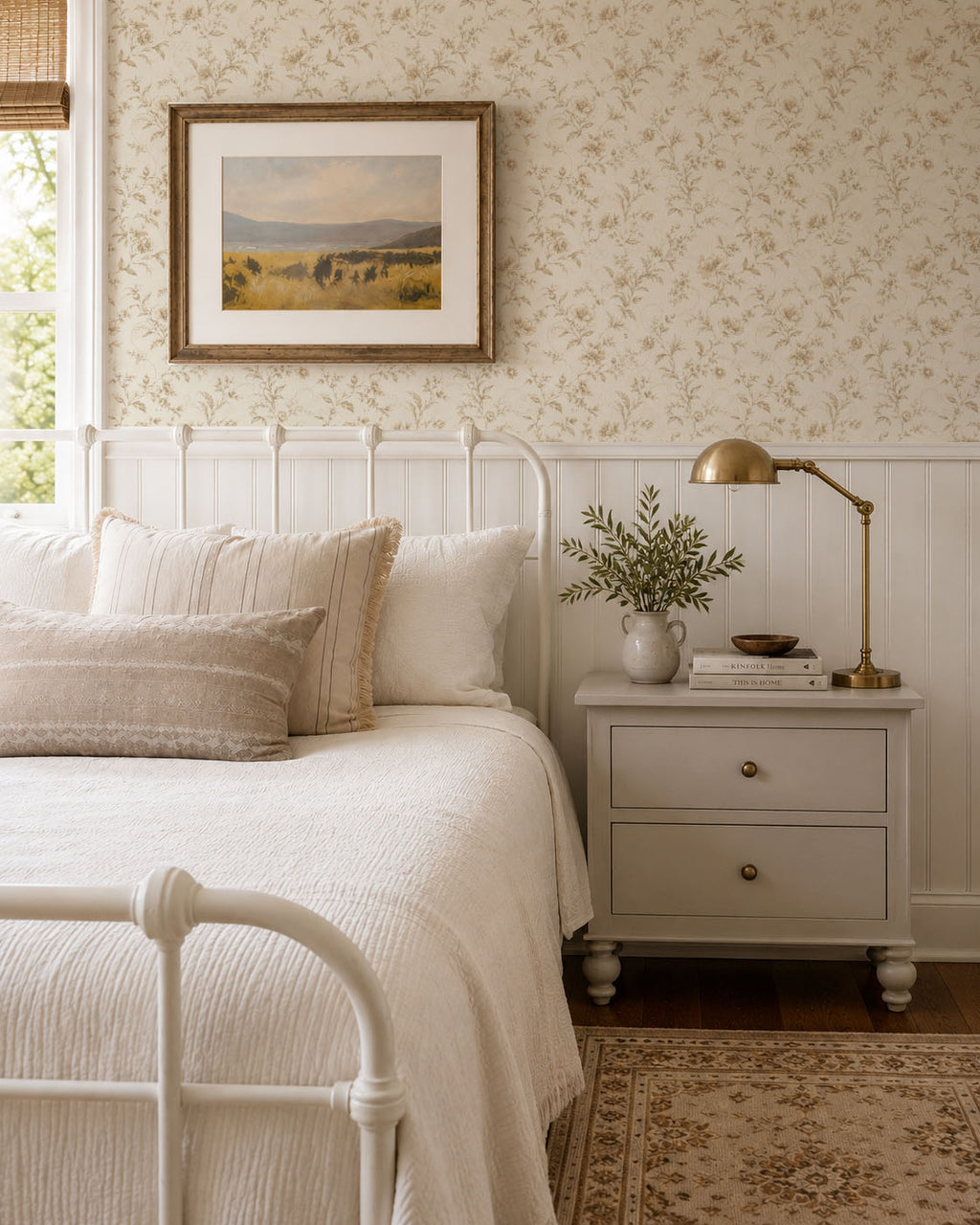 Vintage Meadow Wallpaper