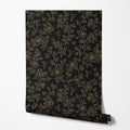 Black Enchanted Aviary Wallpaper