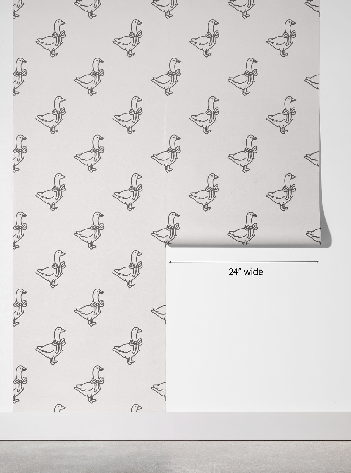 Bow Goose Wallpaper