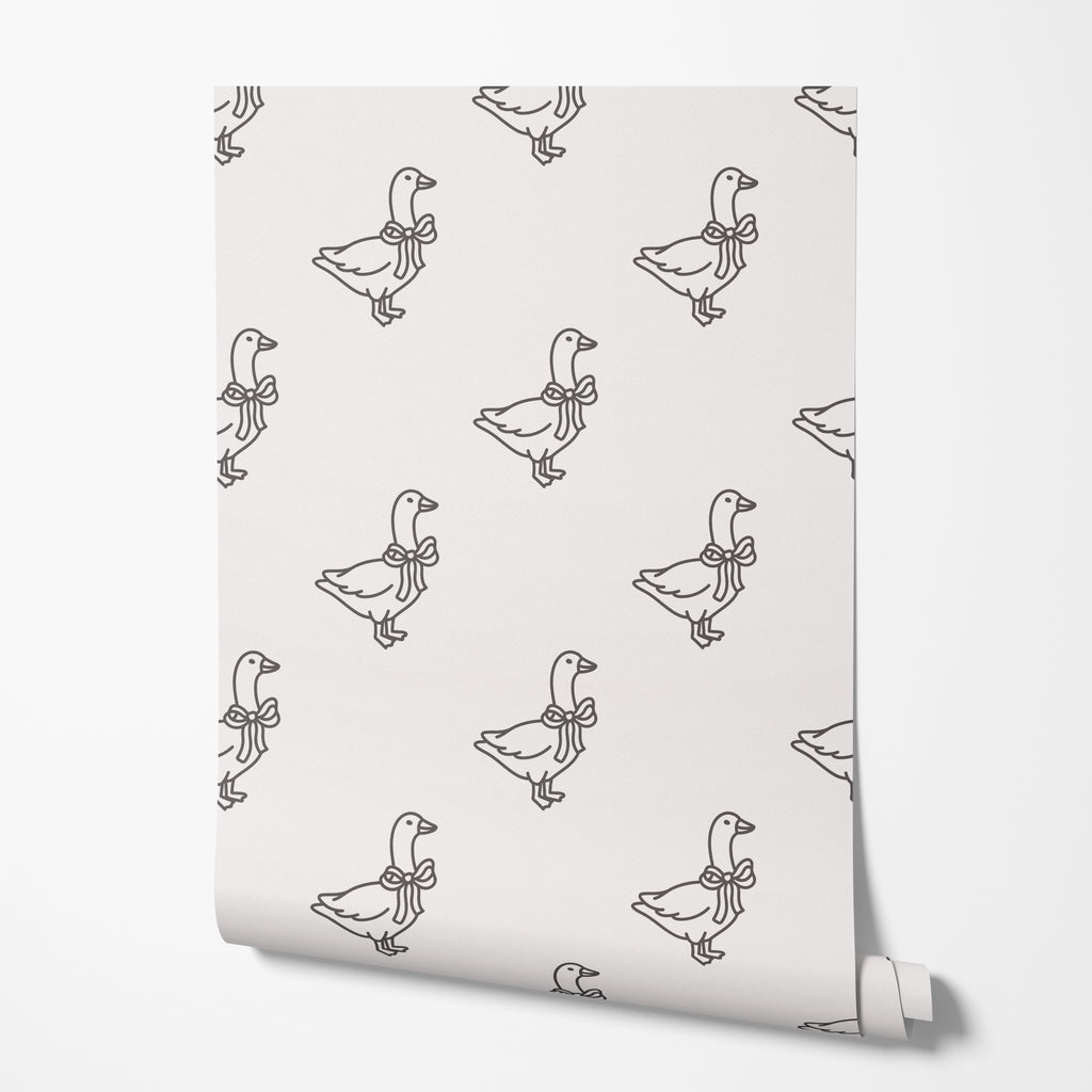 Bow Goose Wallpaper