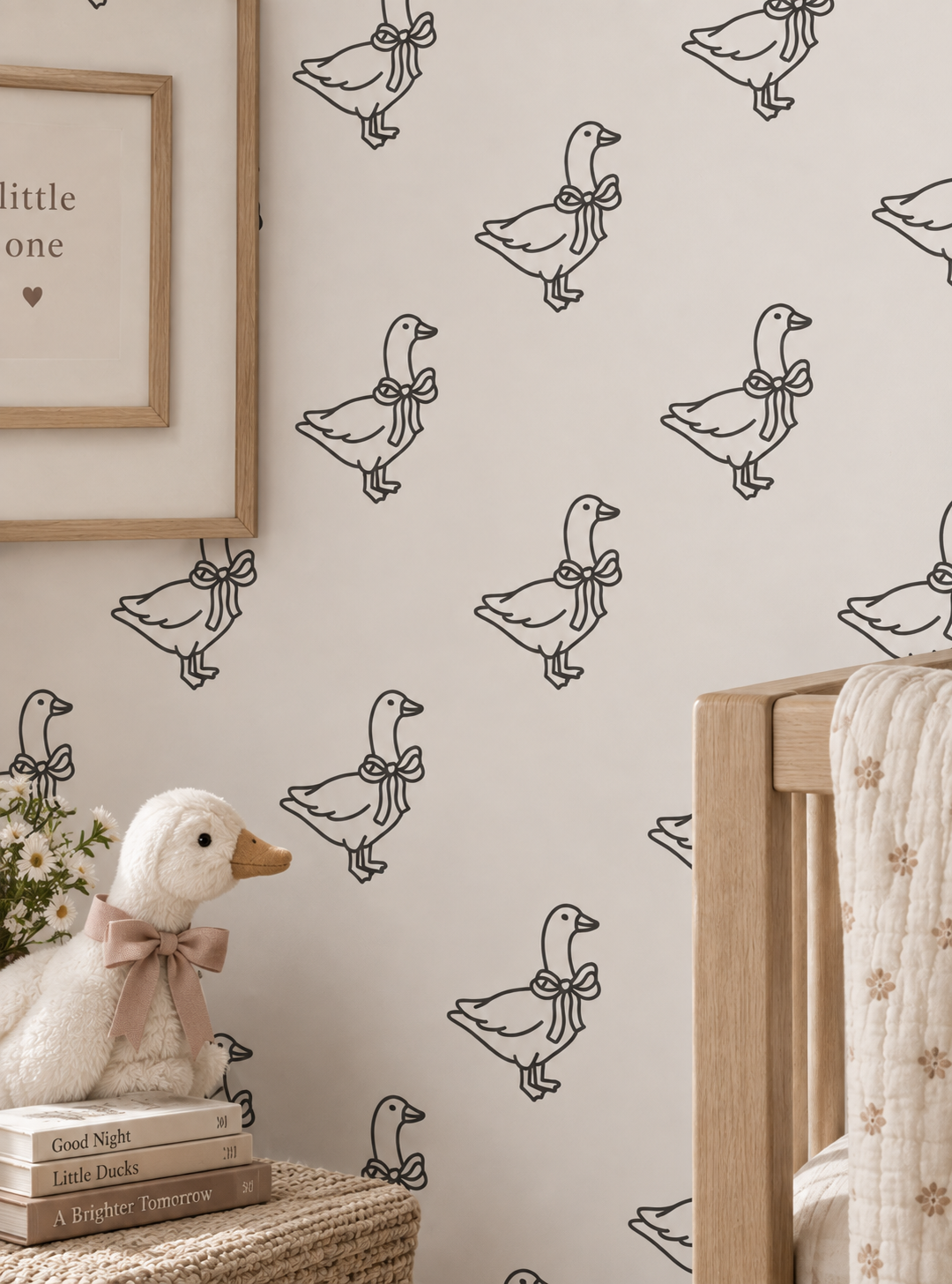Bow Goose Wallpaper