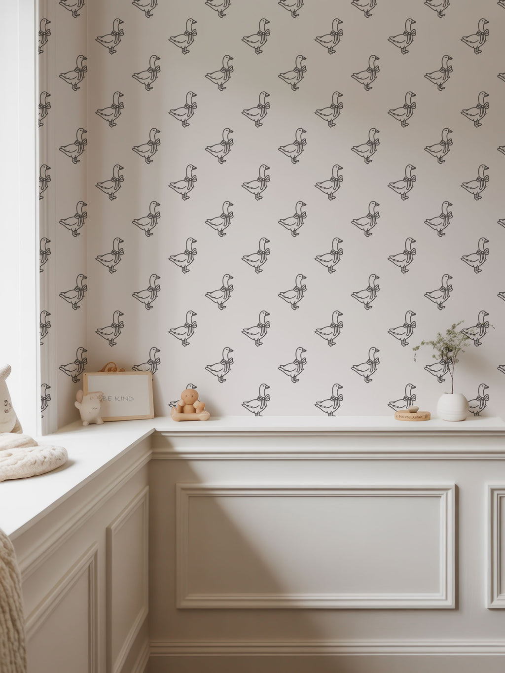 Bow Goose Wallpaper