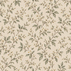 Ivory Blossom Vine Wallpaper