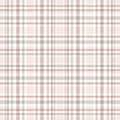 Rosewood Fine Check Wallpaper