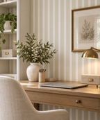 Ivory Stripe Wallpaper